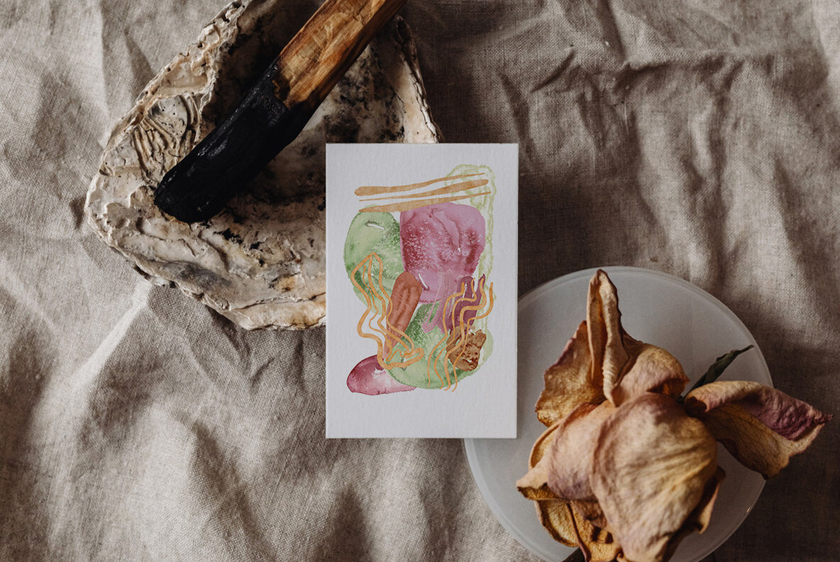 Autumn Garden Watercolor Collection 11