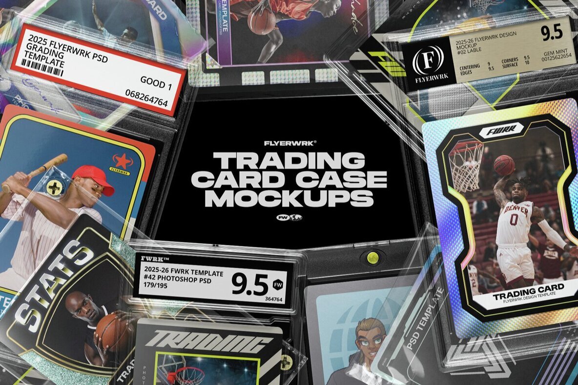 Trading Card Case Mockup 1