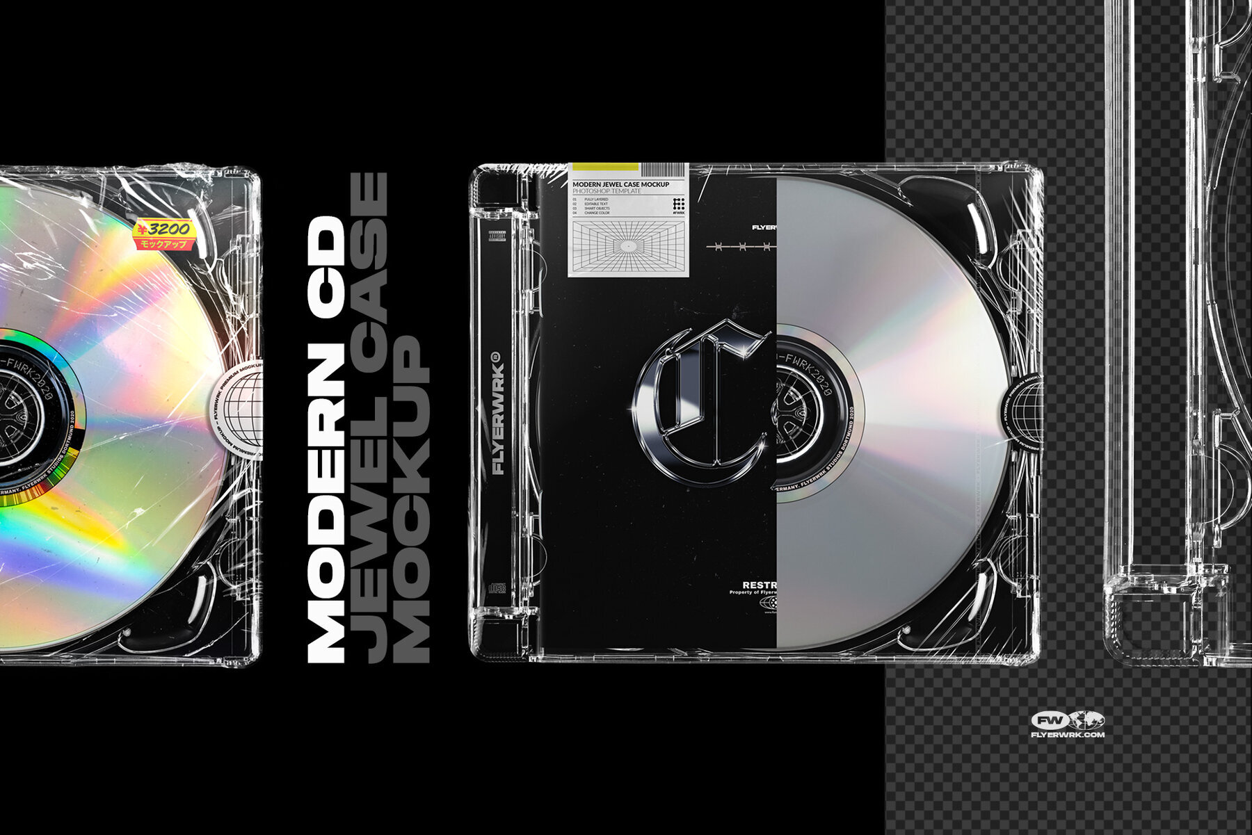 Modern Jewel Case Mockup 1