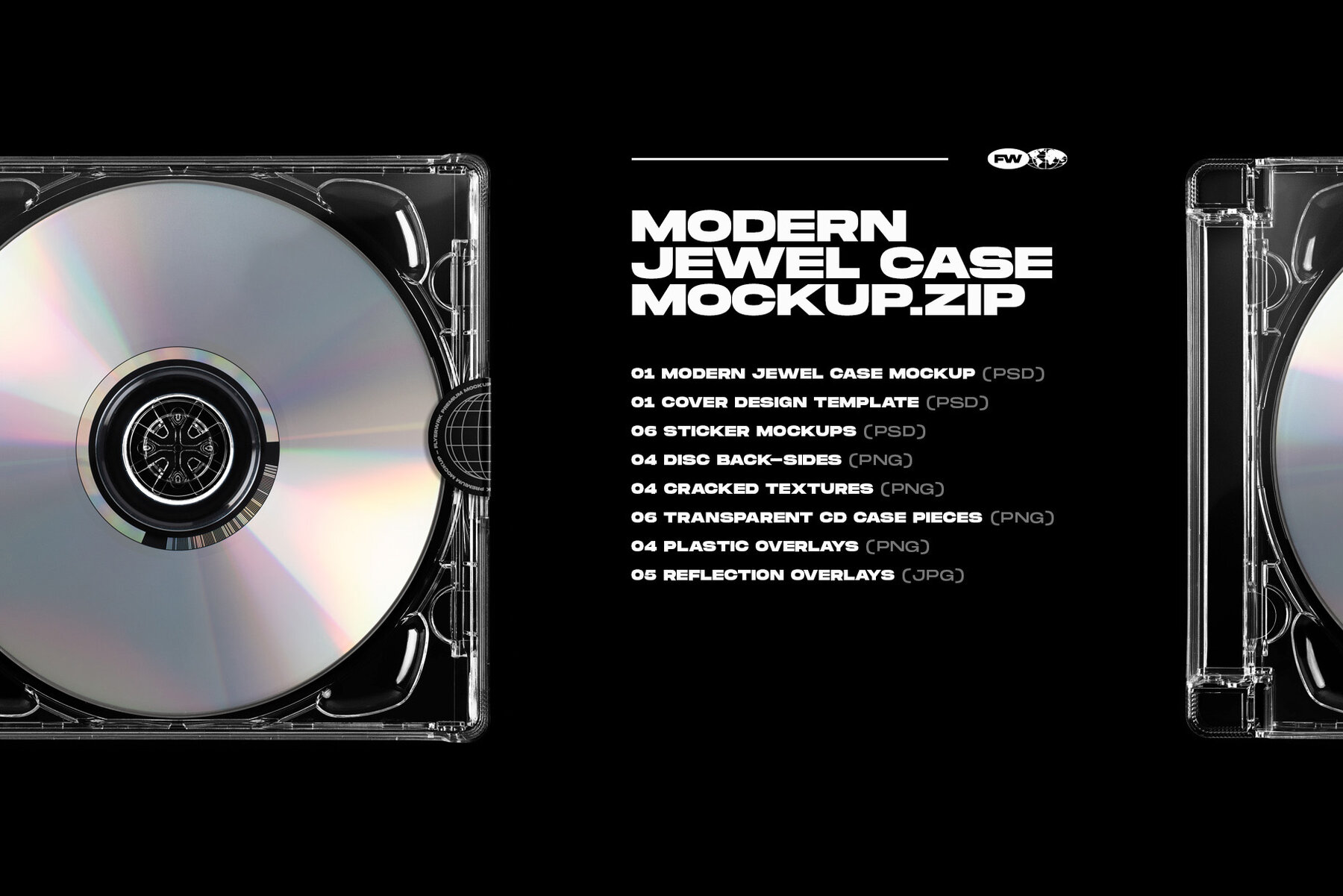 Modern Jewel Case Mockup 10