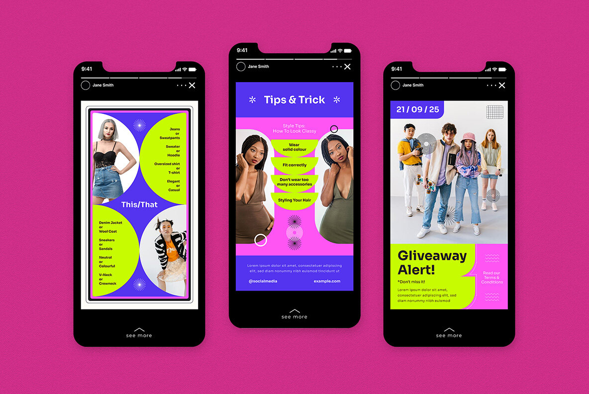 Purple Pop Branding Coach Instagram Pack 7