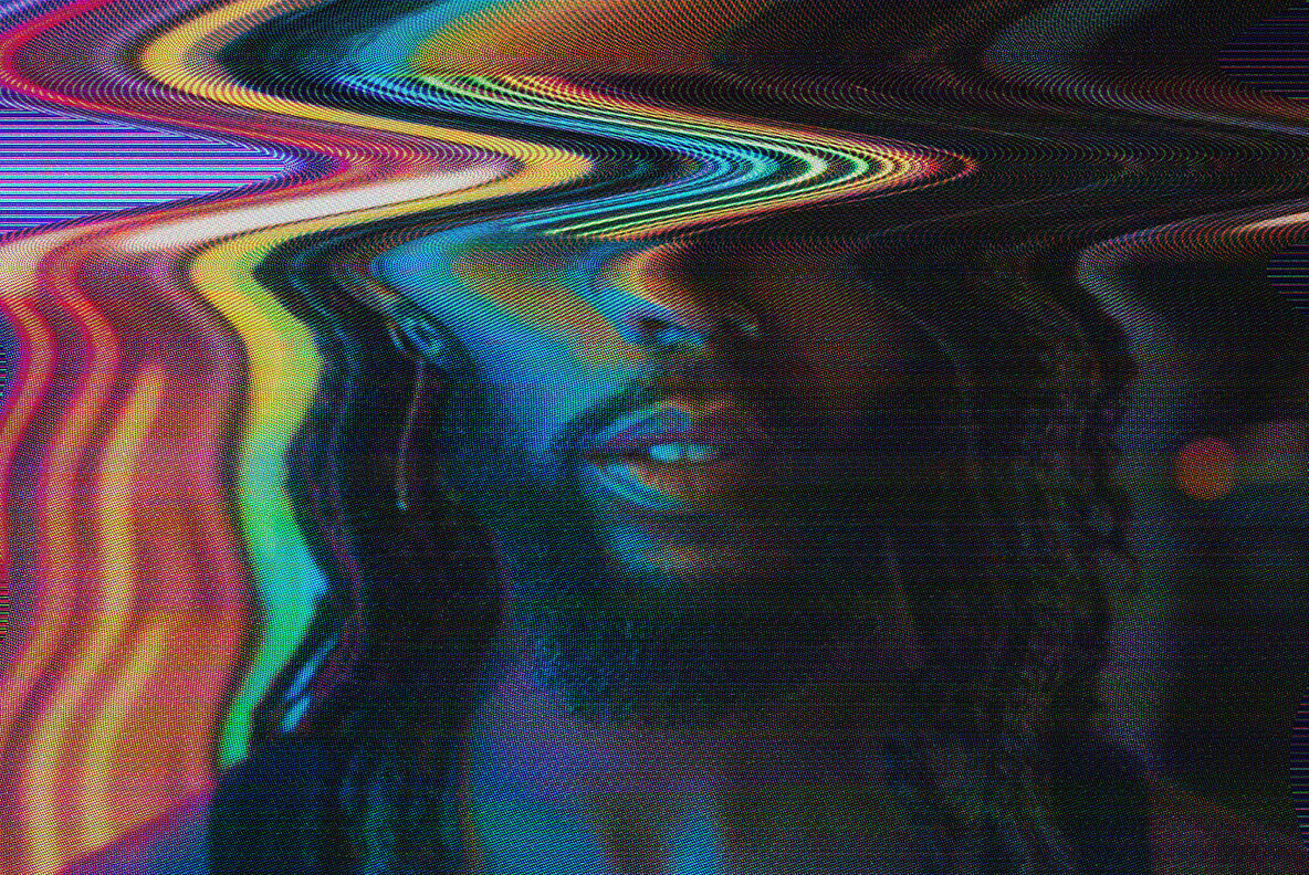 Screen Flicker Photo Effect 7