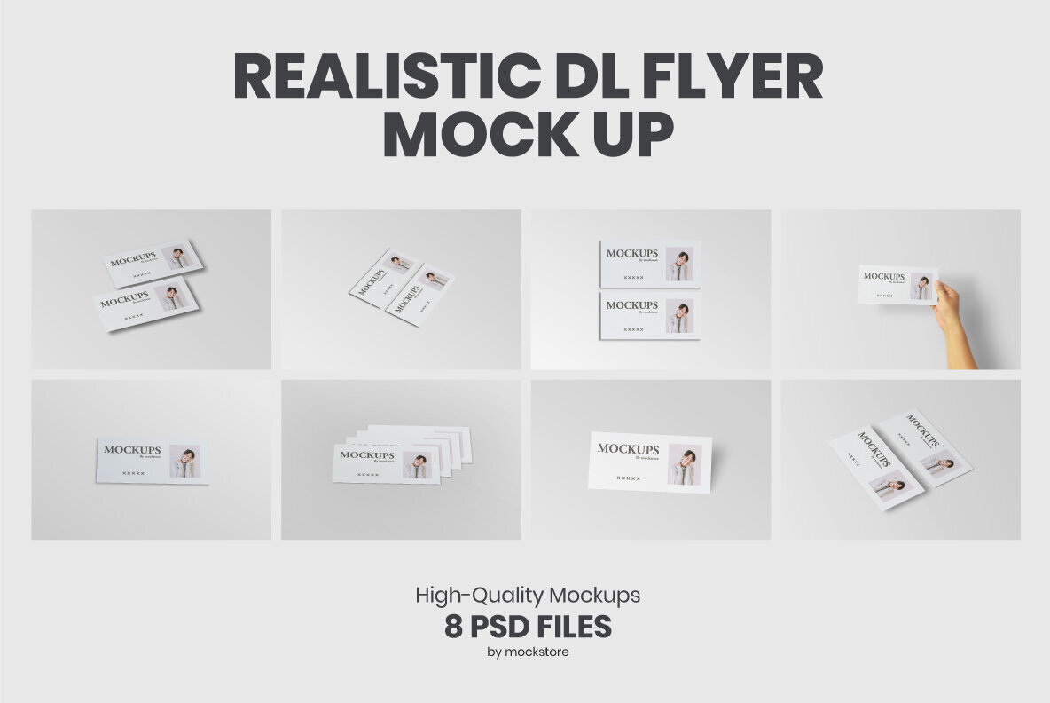 Realistic DL Flyer Mock Up 1