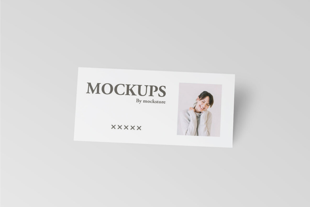 Realistic DL Flyer Mock Up 4