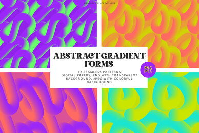 Abstract Gradient Forms Patterns