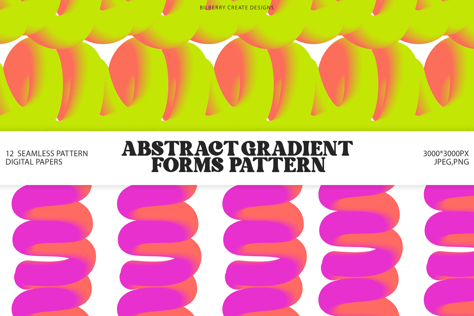 Abstract Gradient Forms Patterns 7