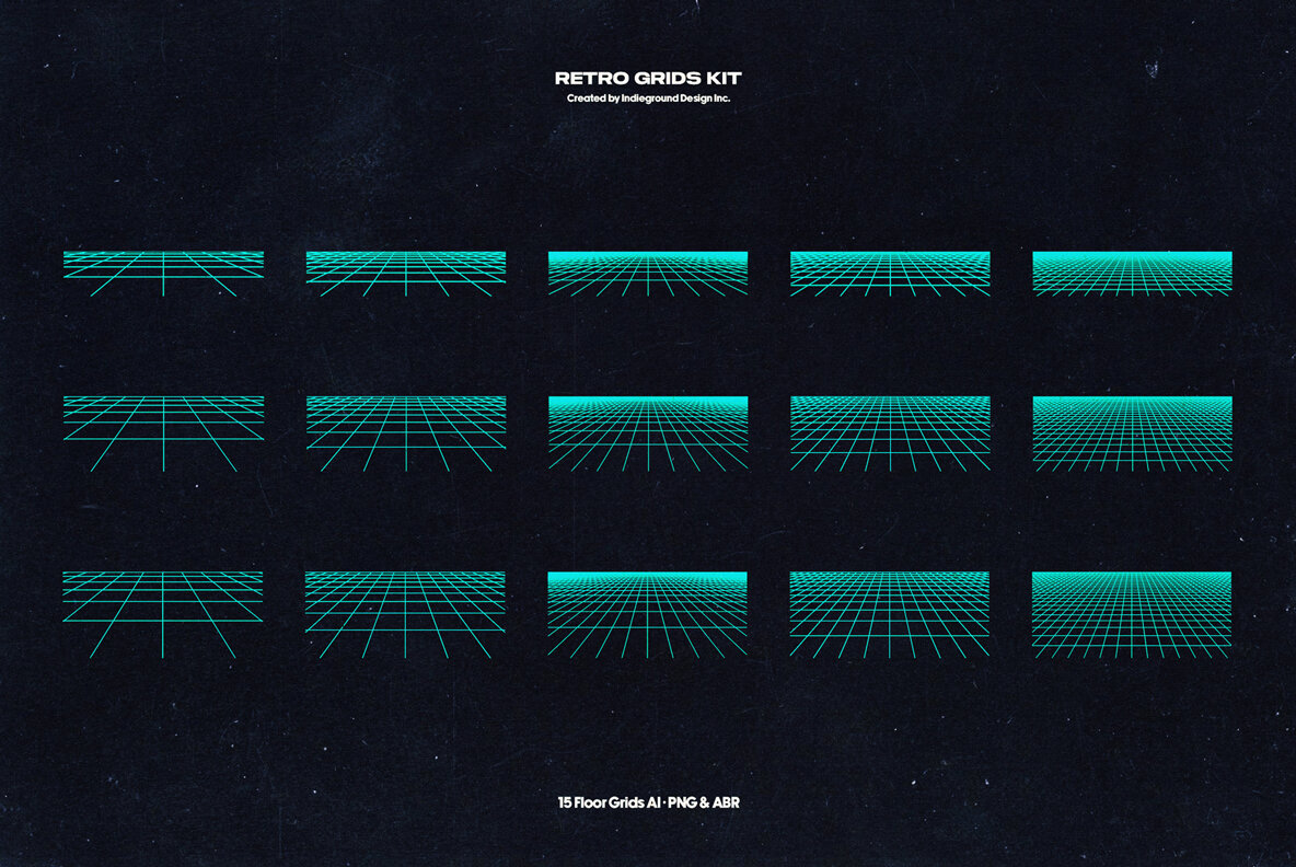 Retro Grids 8
