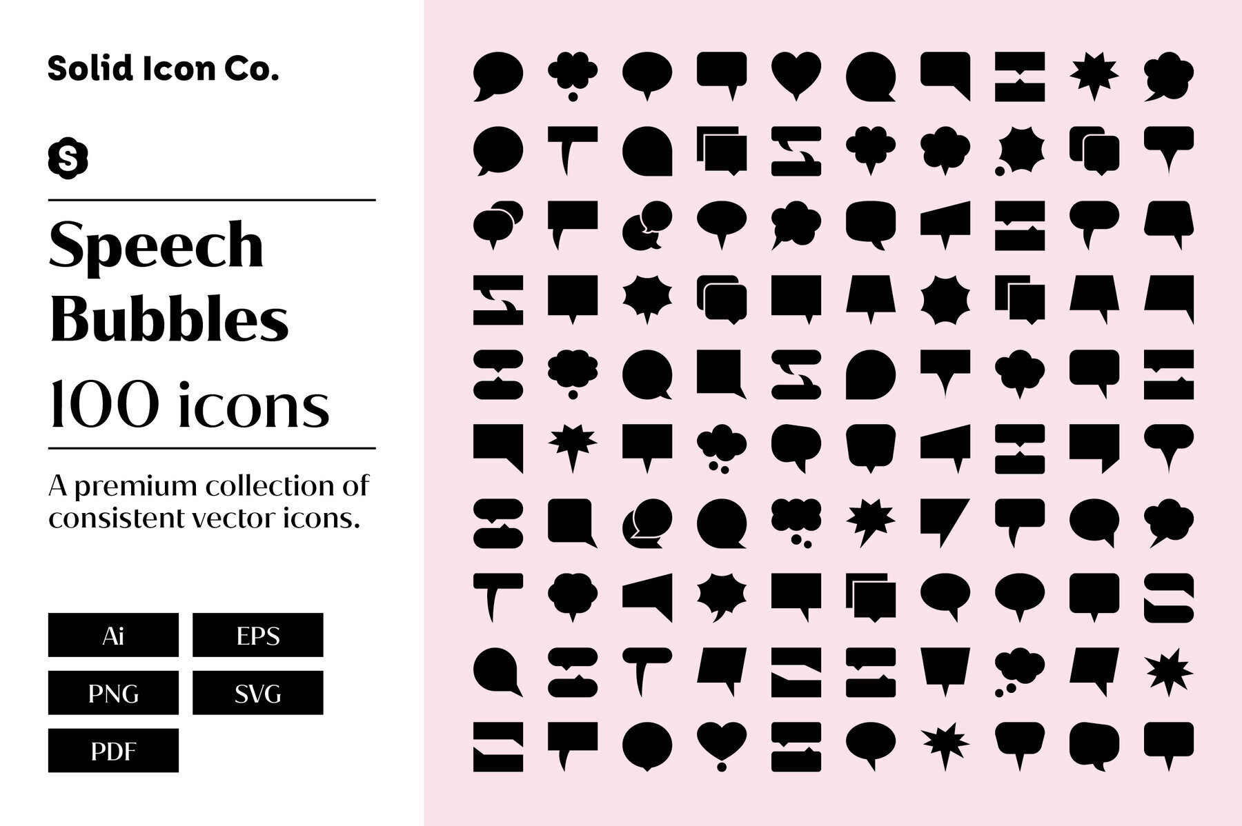 Speech Bubble Icons 1