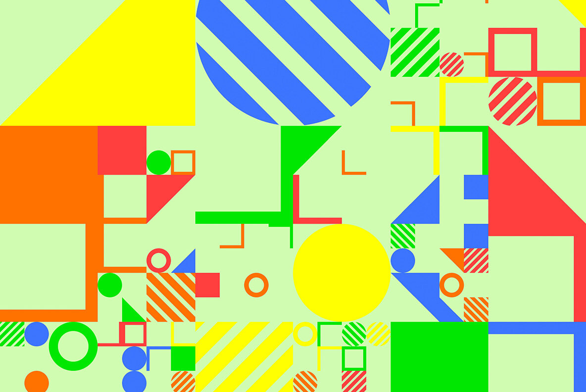 Geometric Art Backgrounds 3 6