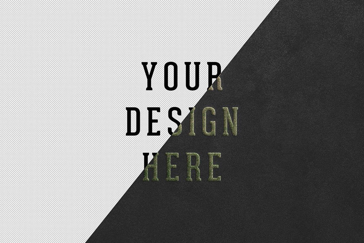 Embossed Stationery Logo Mockup 6