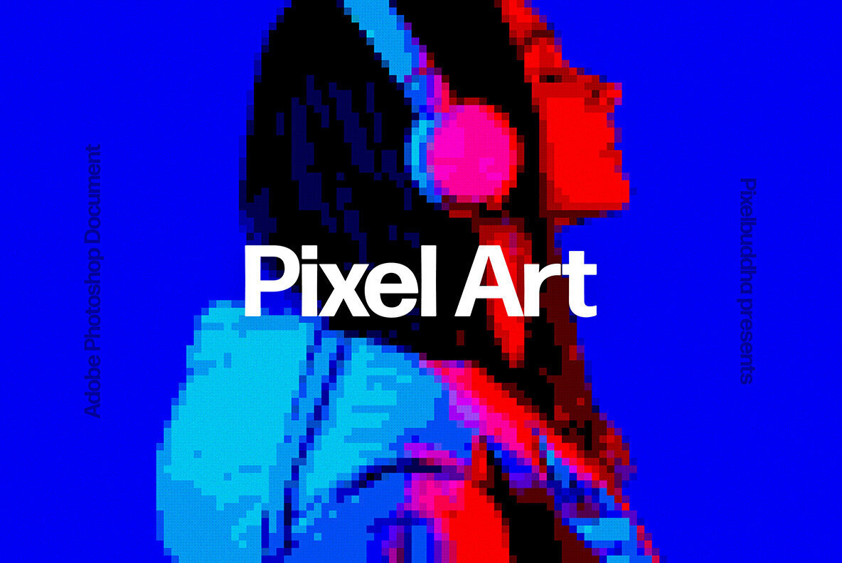 Acid Pixel Art Effect 1
