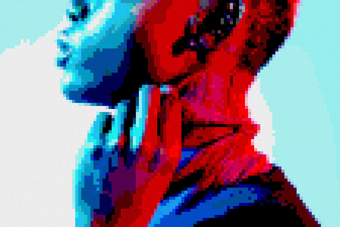 Acid Pixel Art Effect 3