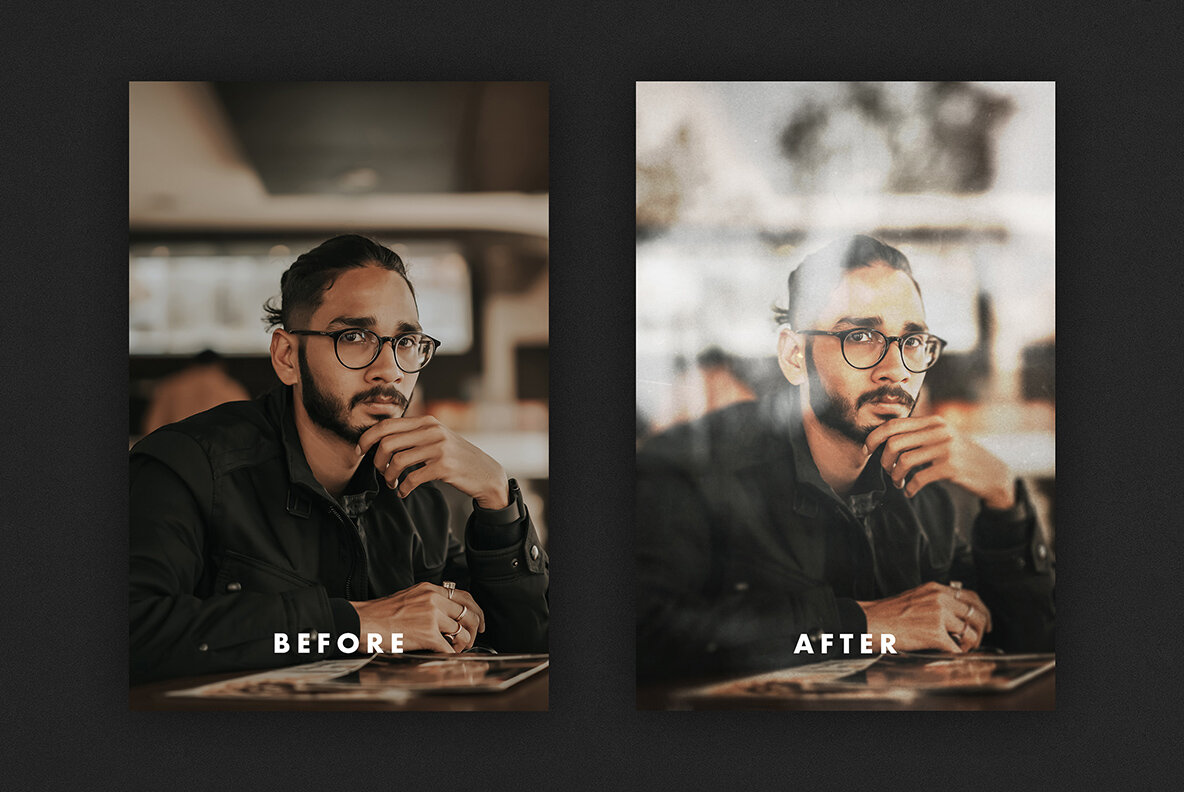 Window Reflection Photo Effect 6