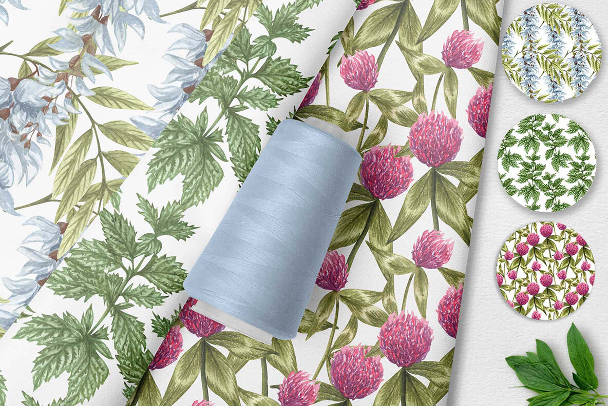 Honey Herbs Watercolor Set 8