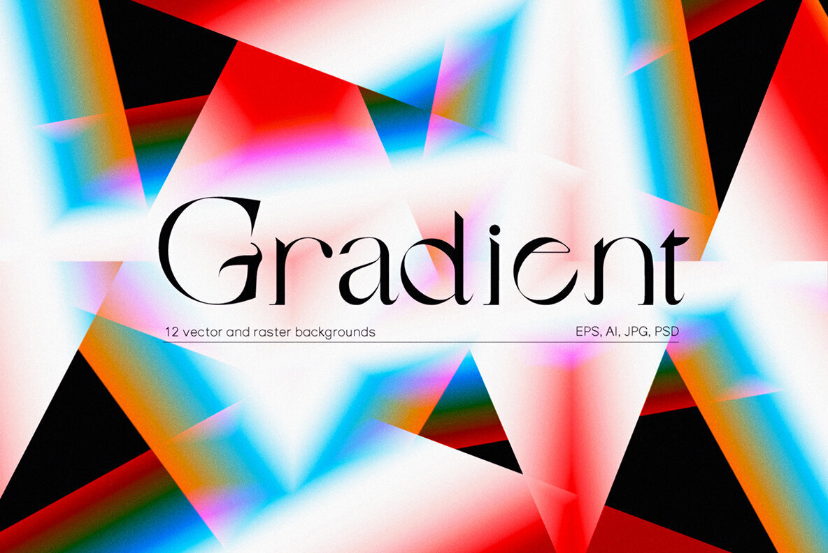 Vector Abstract Gradient Backgrounds 1