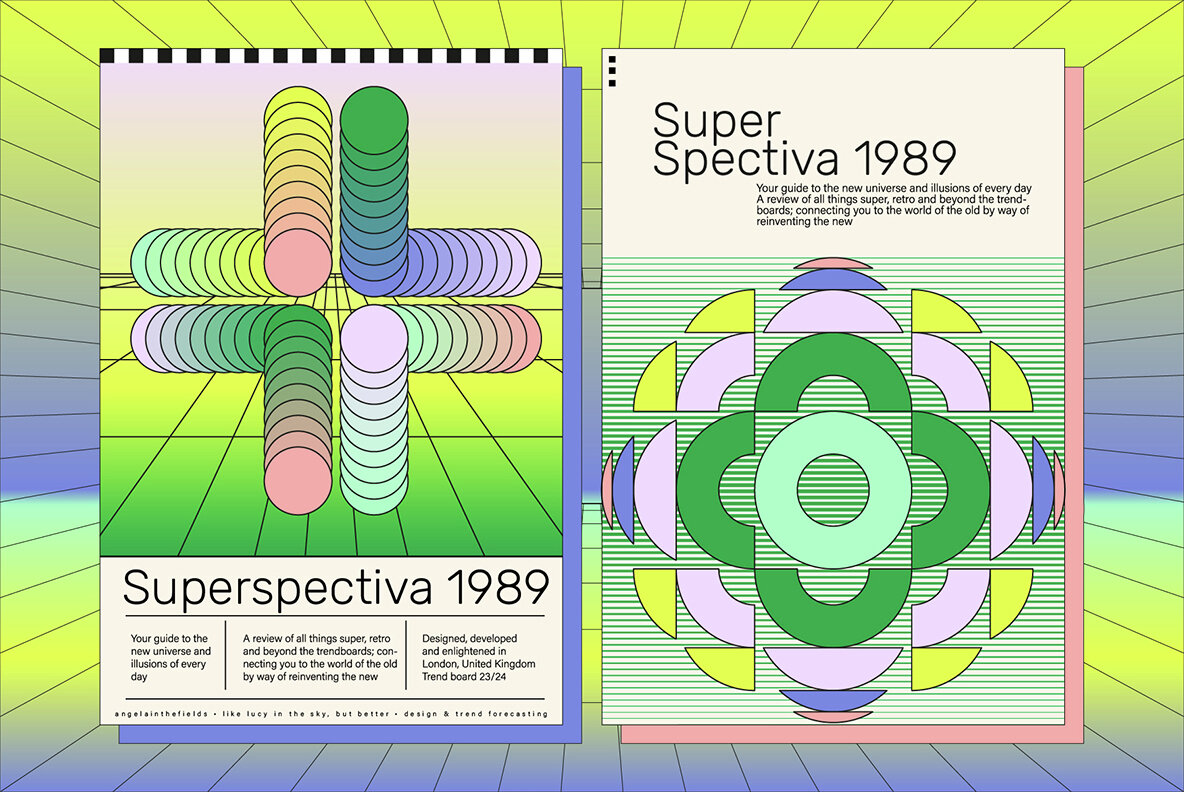 Superspectiva   Retro Geometric Clipart 8