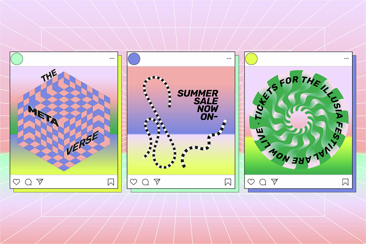 Superspectiva   Retro Geometric Clipart 11