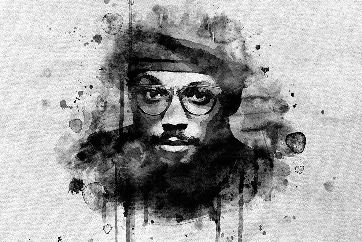 Ink Splatter Photo Effect 2