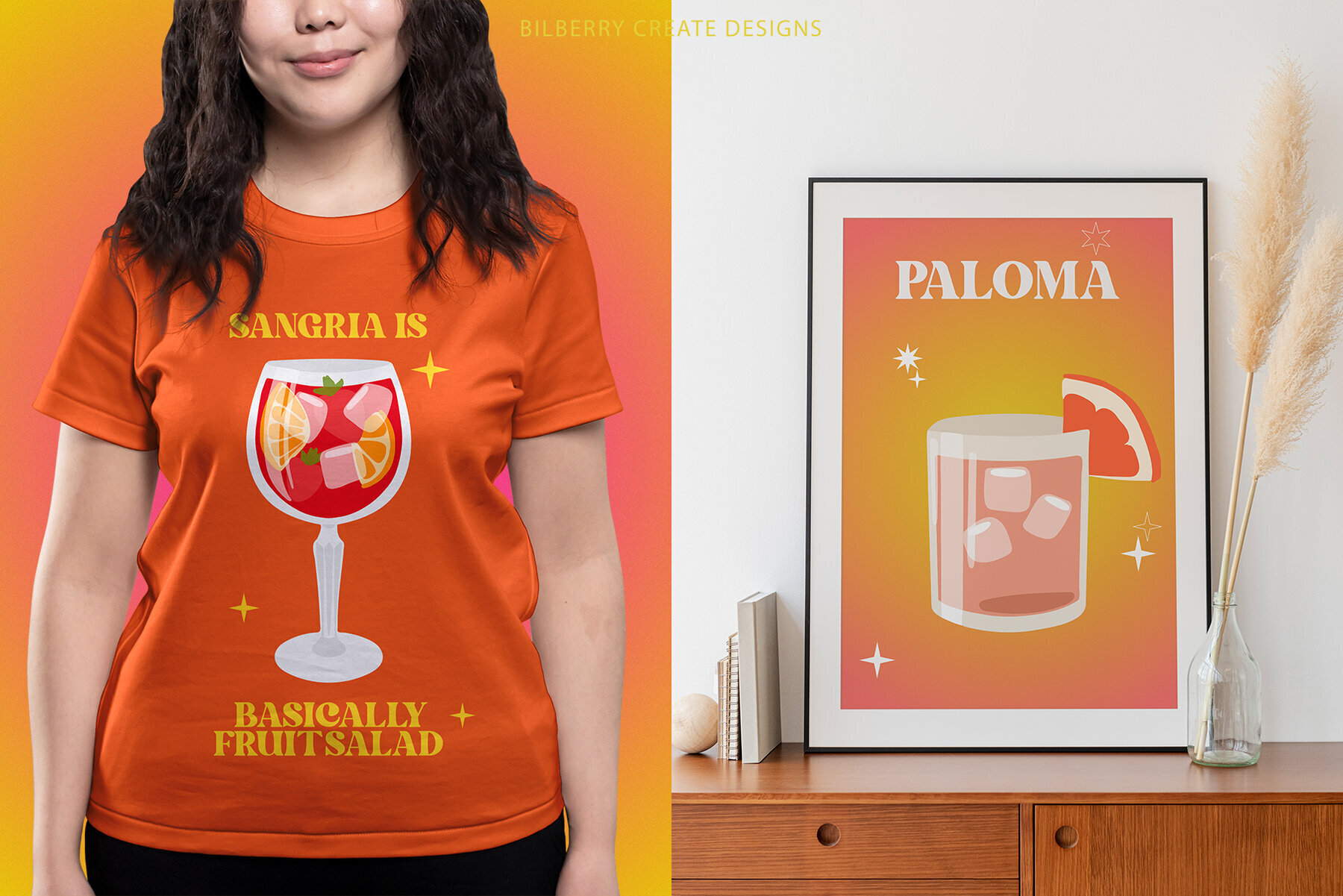 Favourite Drink Art Set 3