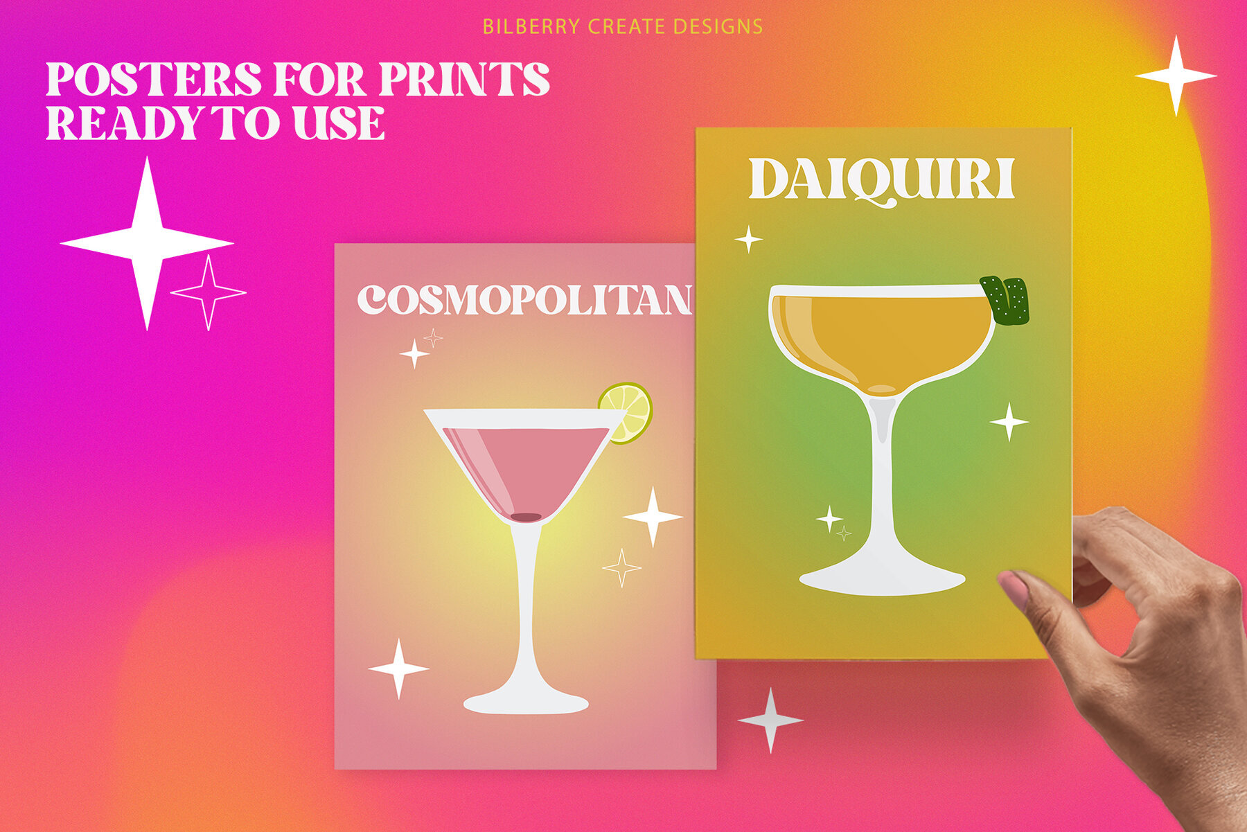 Favourite Drink Art Set 5