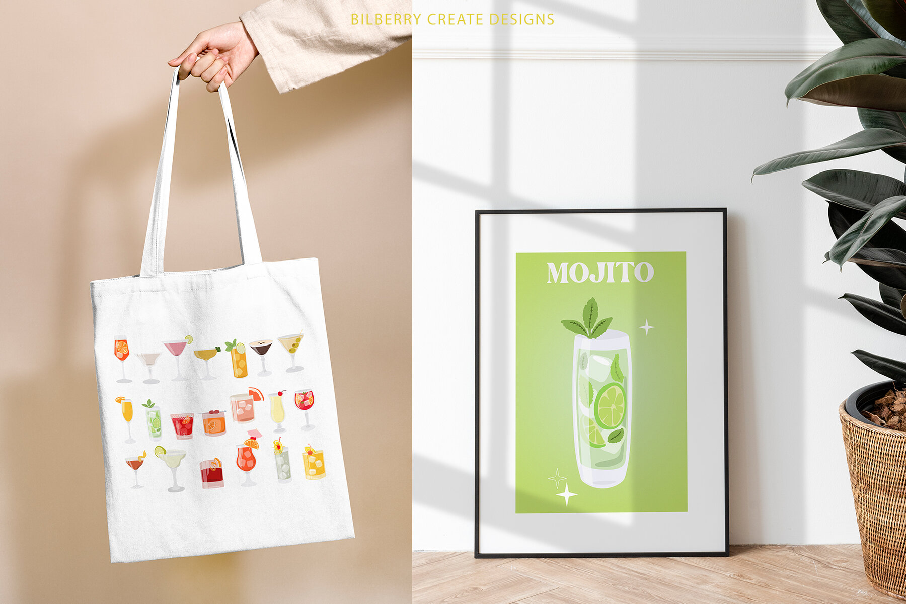 Favourite Drink Art Set 9