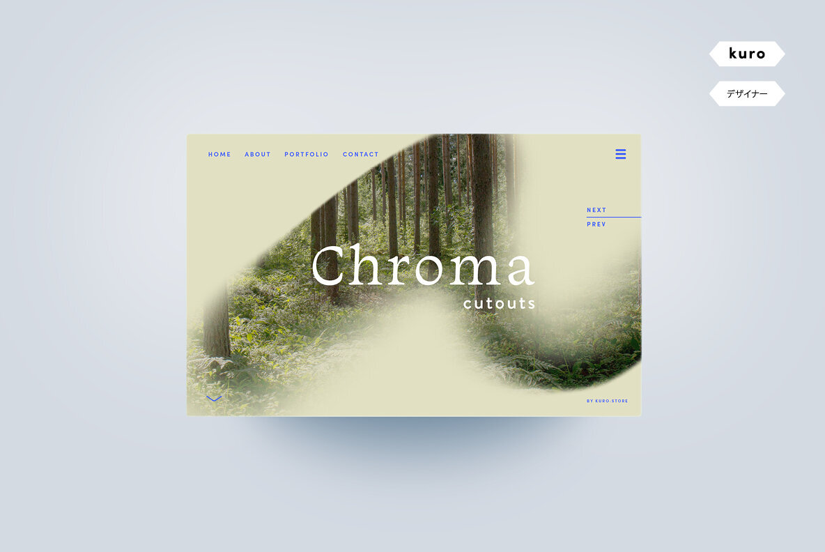 Chroma Cutouts Blurred Masks 5