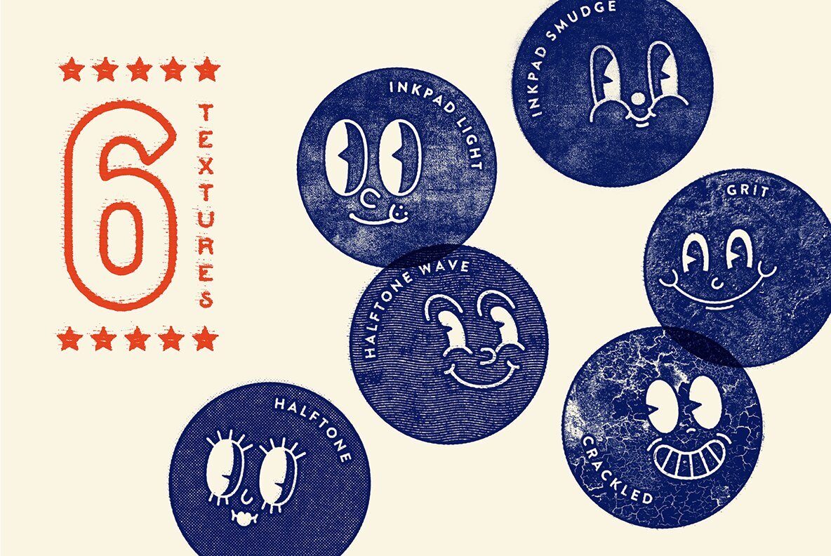 Vintage Stamp Texture Effect 4