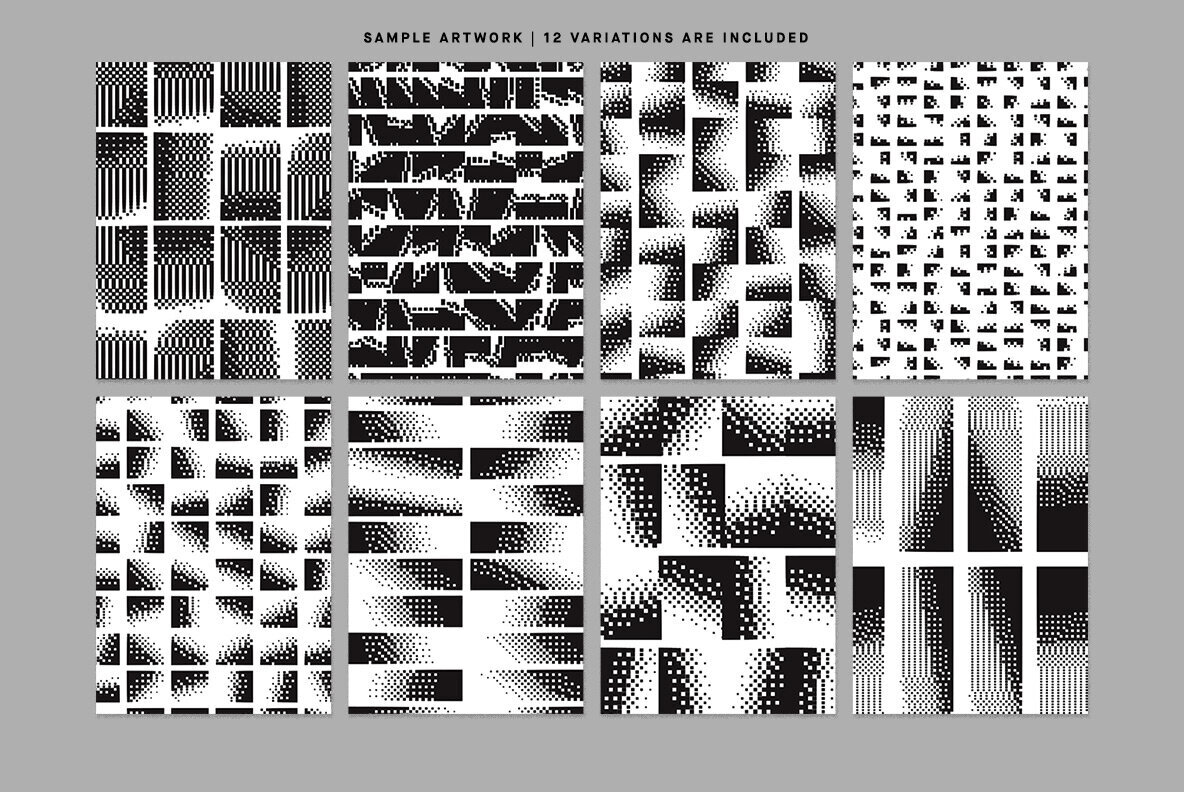 Junk Printer Abstract Backgrounds 4