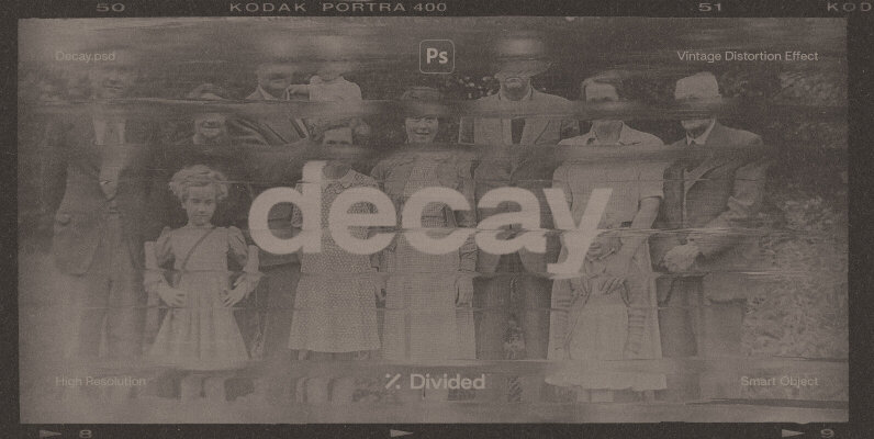 Decay Vintage Photo Effect