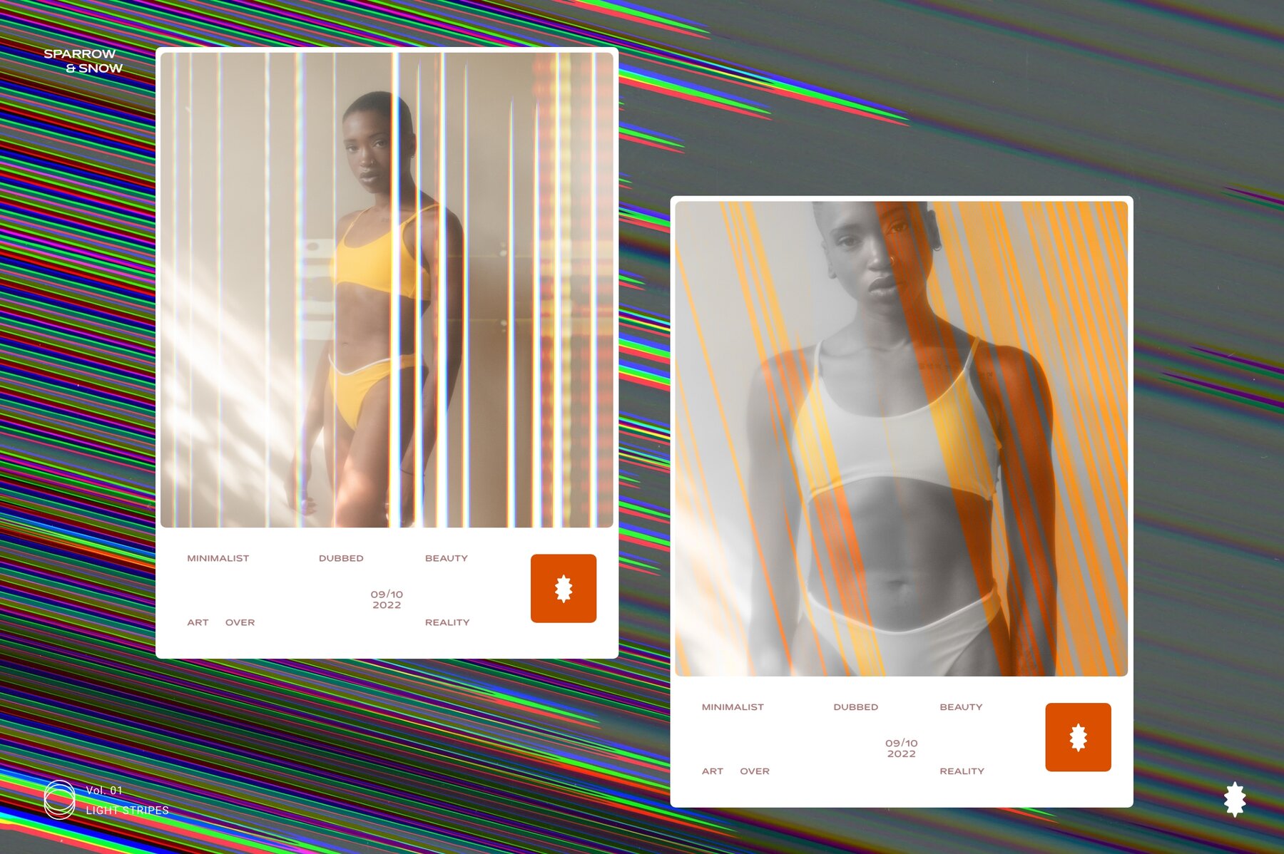 Light Stripes   Hi Res Light Scans 8