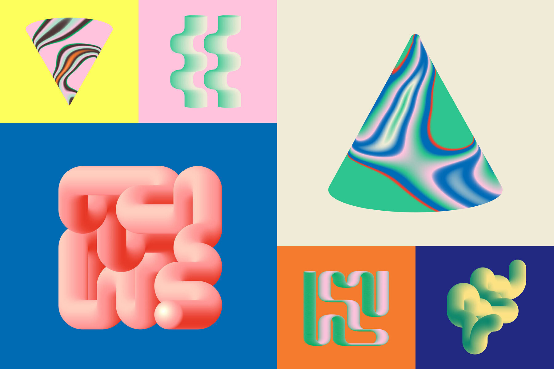 Gradient Blend Noise 3 3