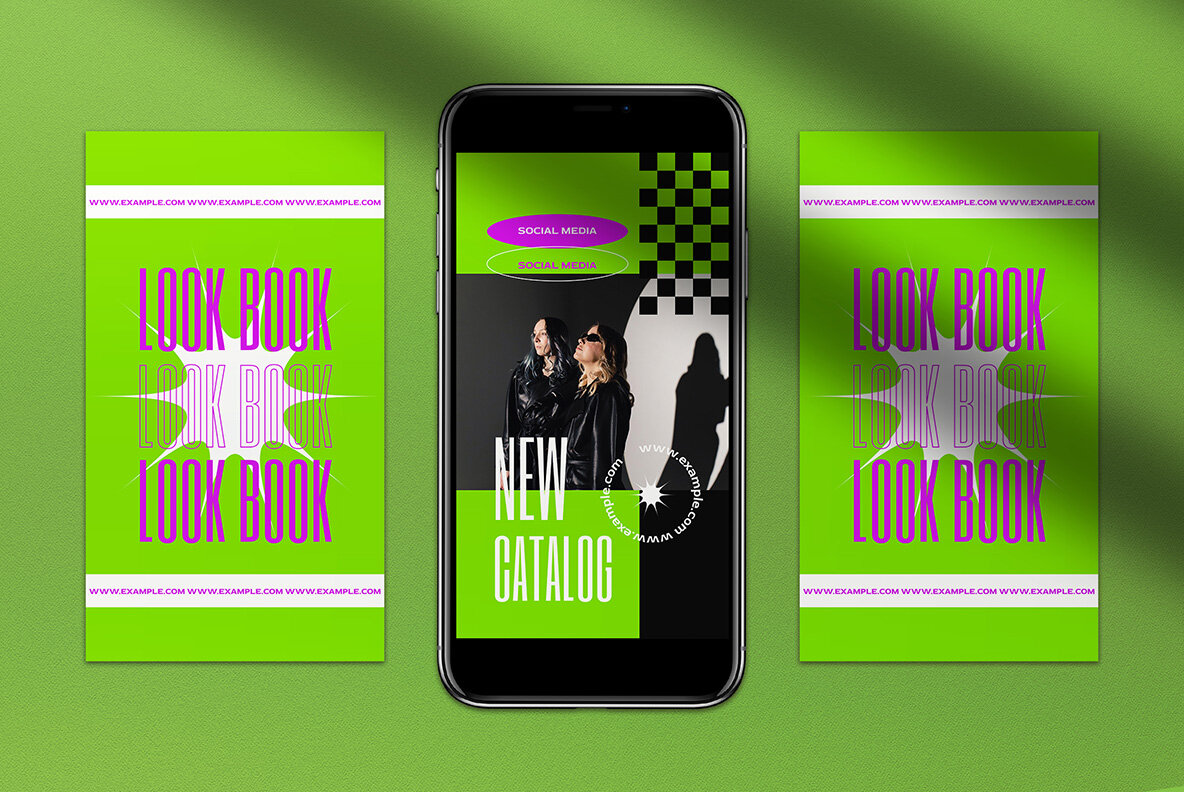 Green Hypebeast Fashion Sale Instagram Pack 6