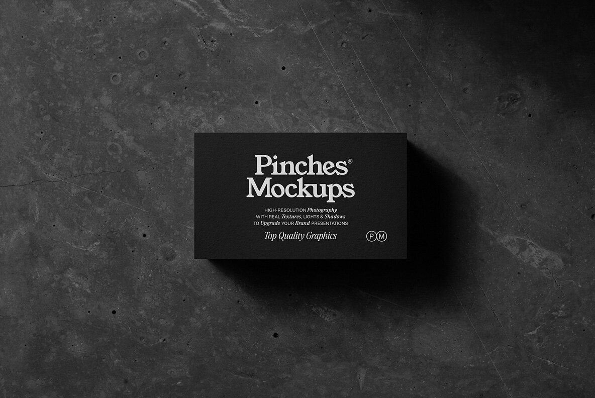 PM BC 02   Business Card Mockup 1