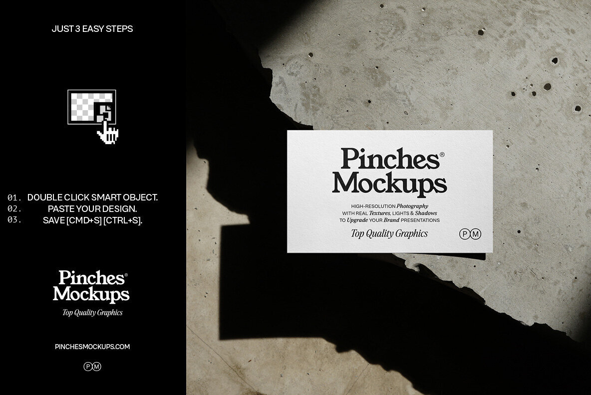 PM BC 05   Business Card Mockup 2