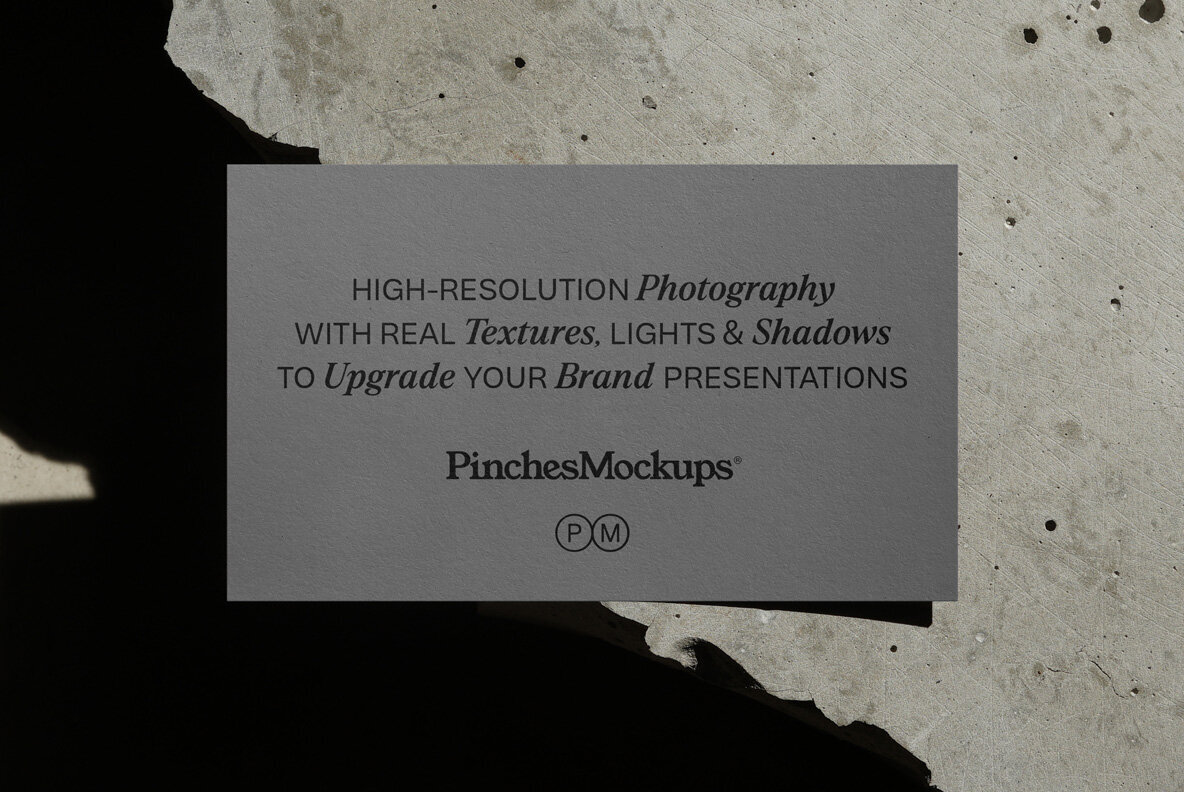 PM BC 05   Business Card Mockup 4
