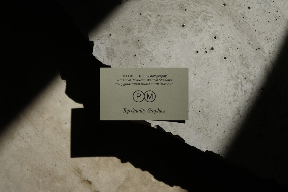 PM BC 05   Business Card Mockup 5
