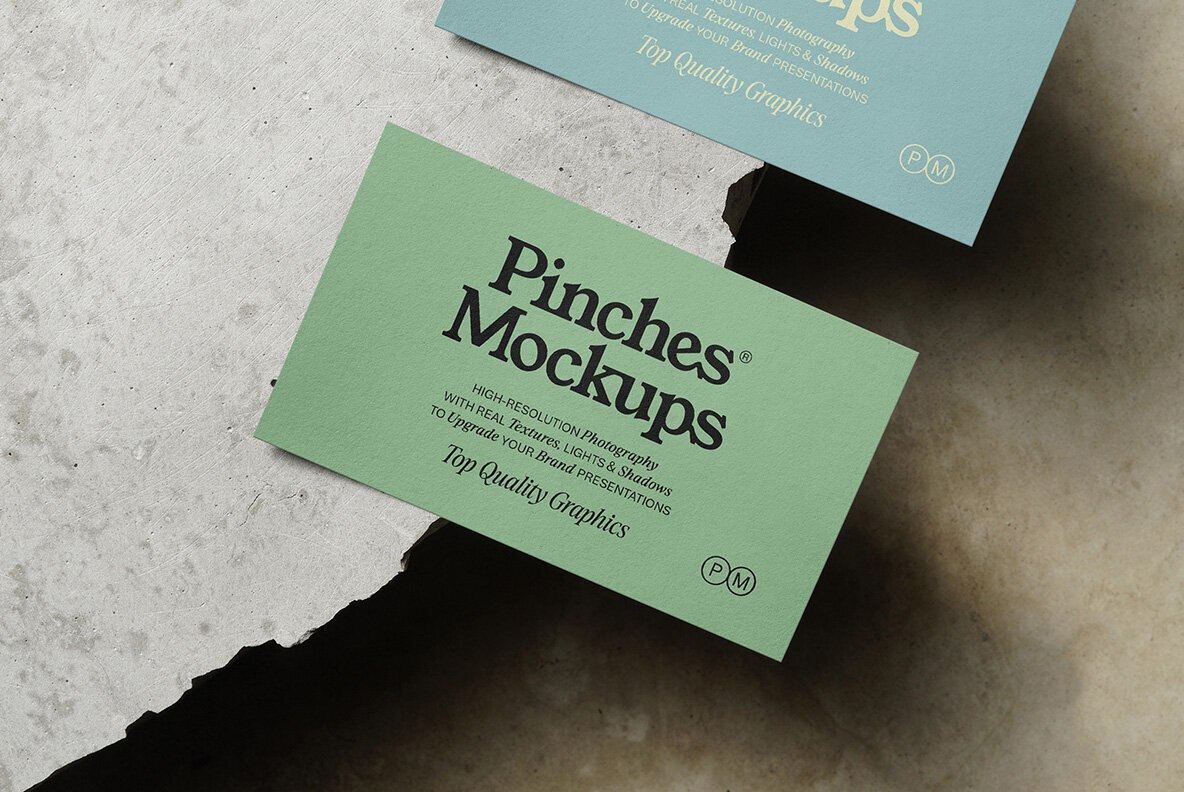 PM BC 07   Business Card Mockup 5