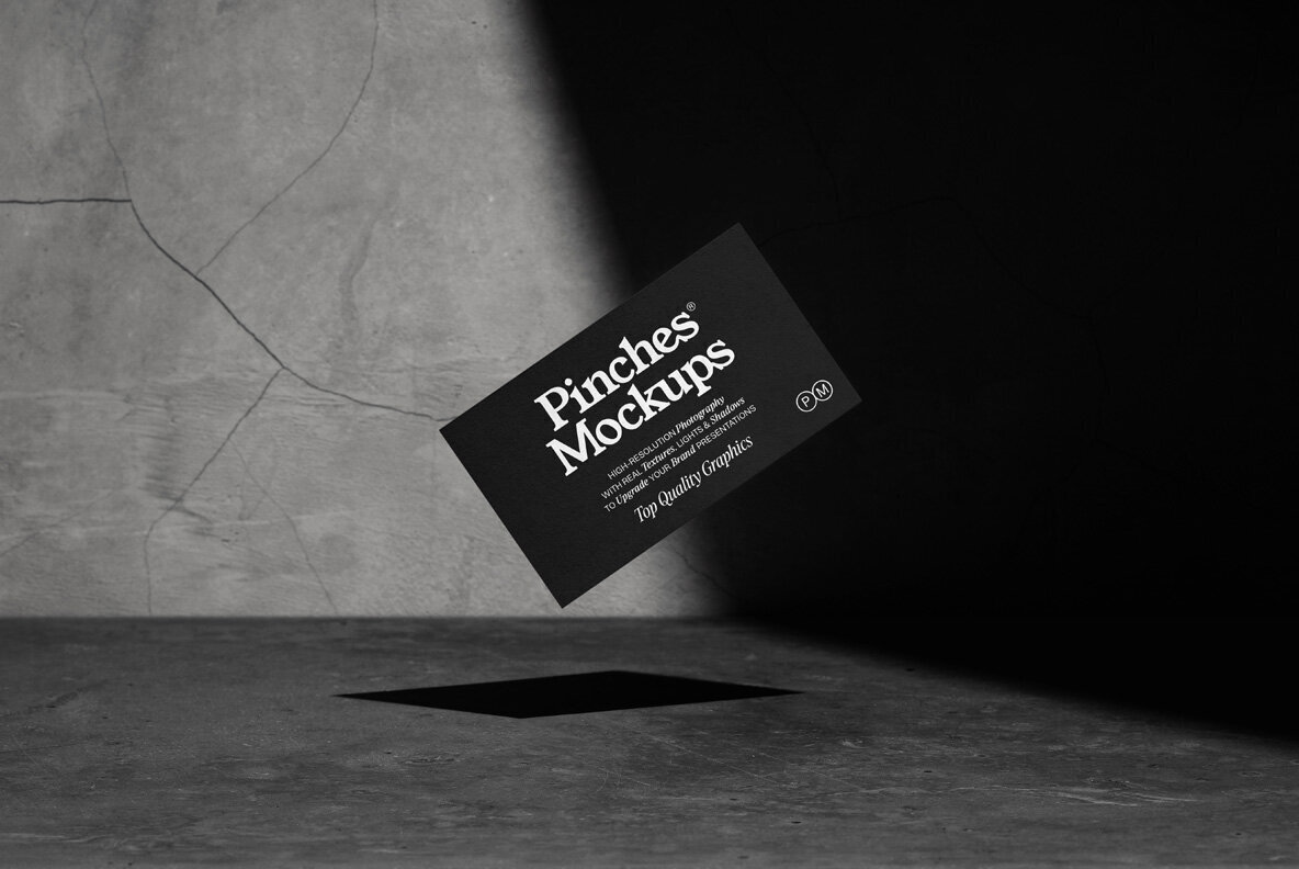 PM BC 08   Business Card Mockup 3