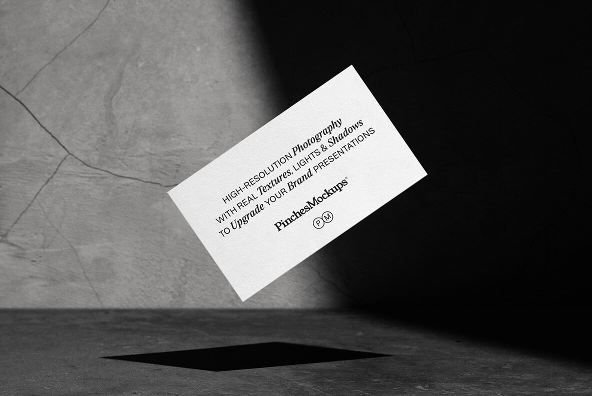 PM BC 08   Business Card Mockup 4