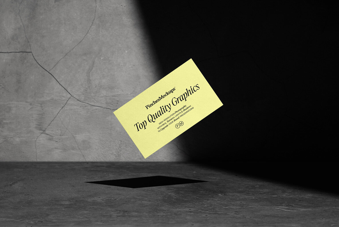 PM BC 08   Business Card Mockup 5