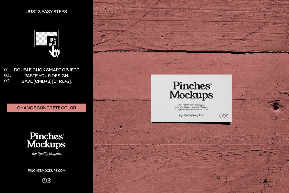PM BC 09   Business Card Mockup 2