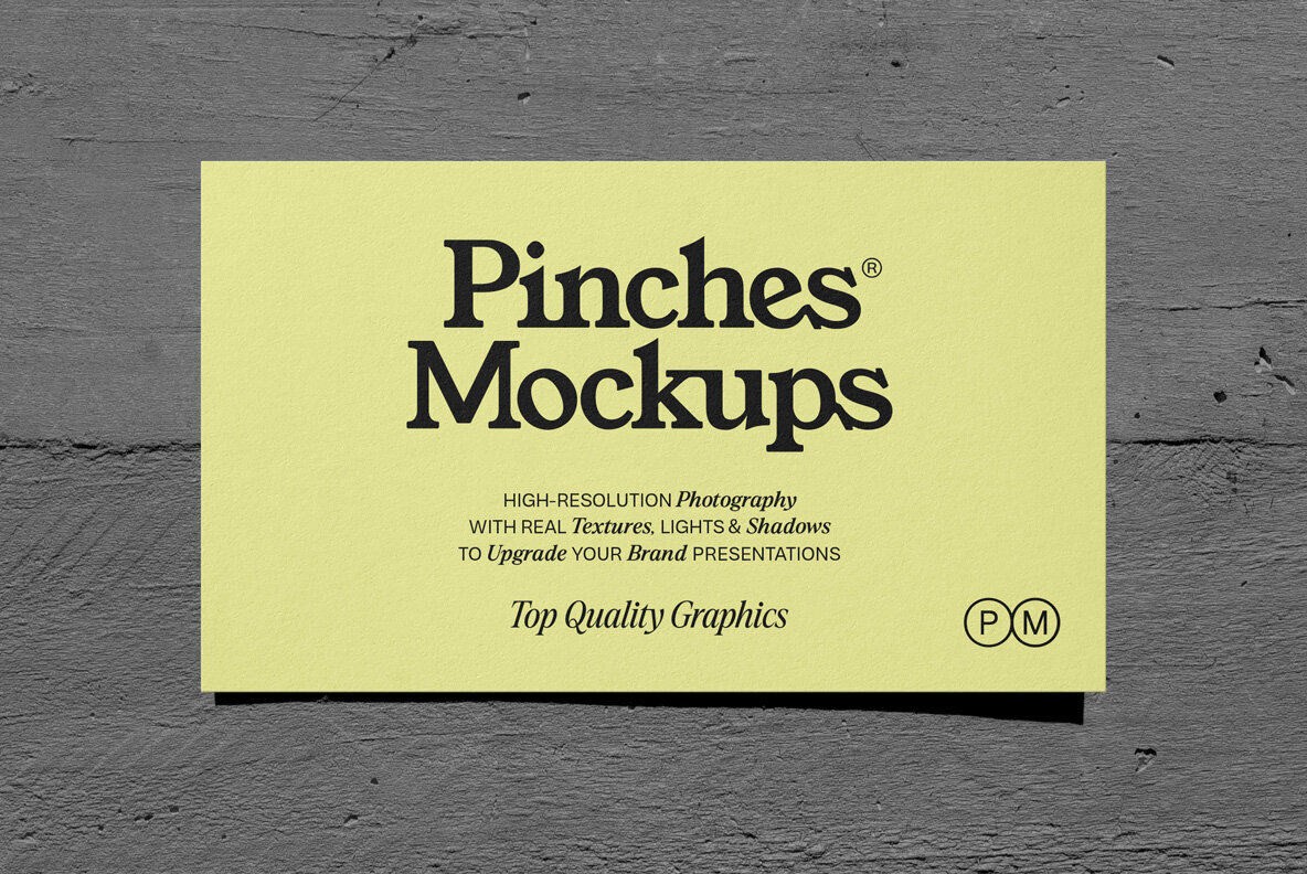 PM BC 09   Business Card Mockup 5