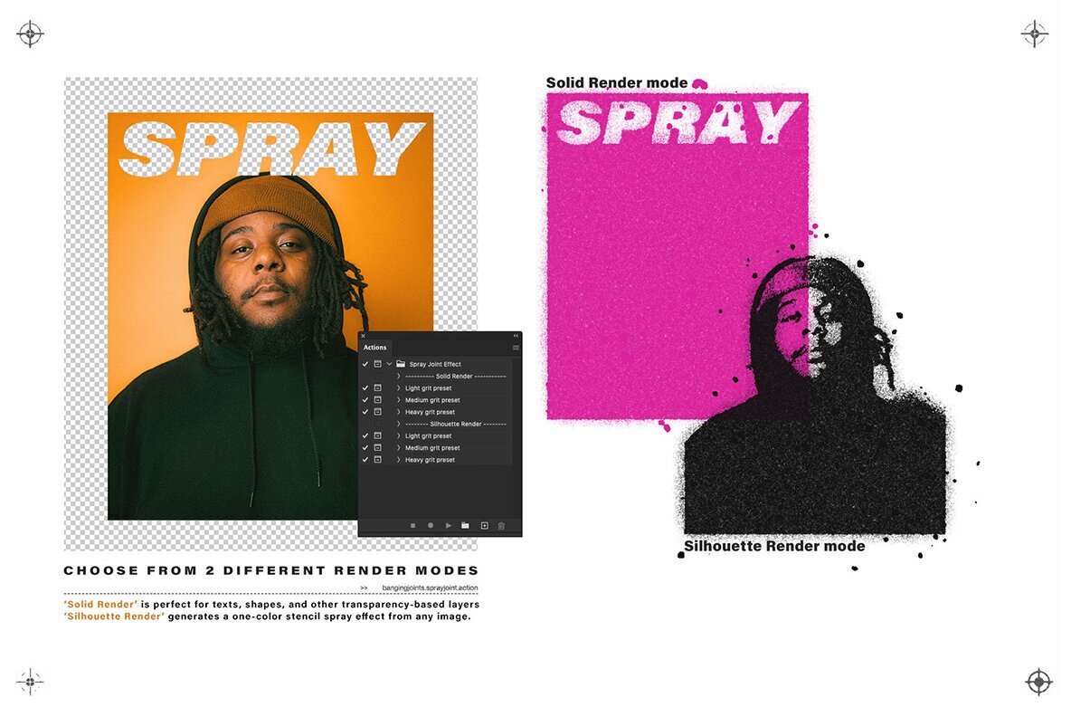 Spray Joint Effect Action 6