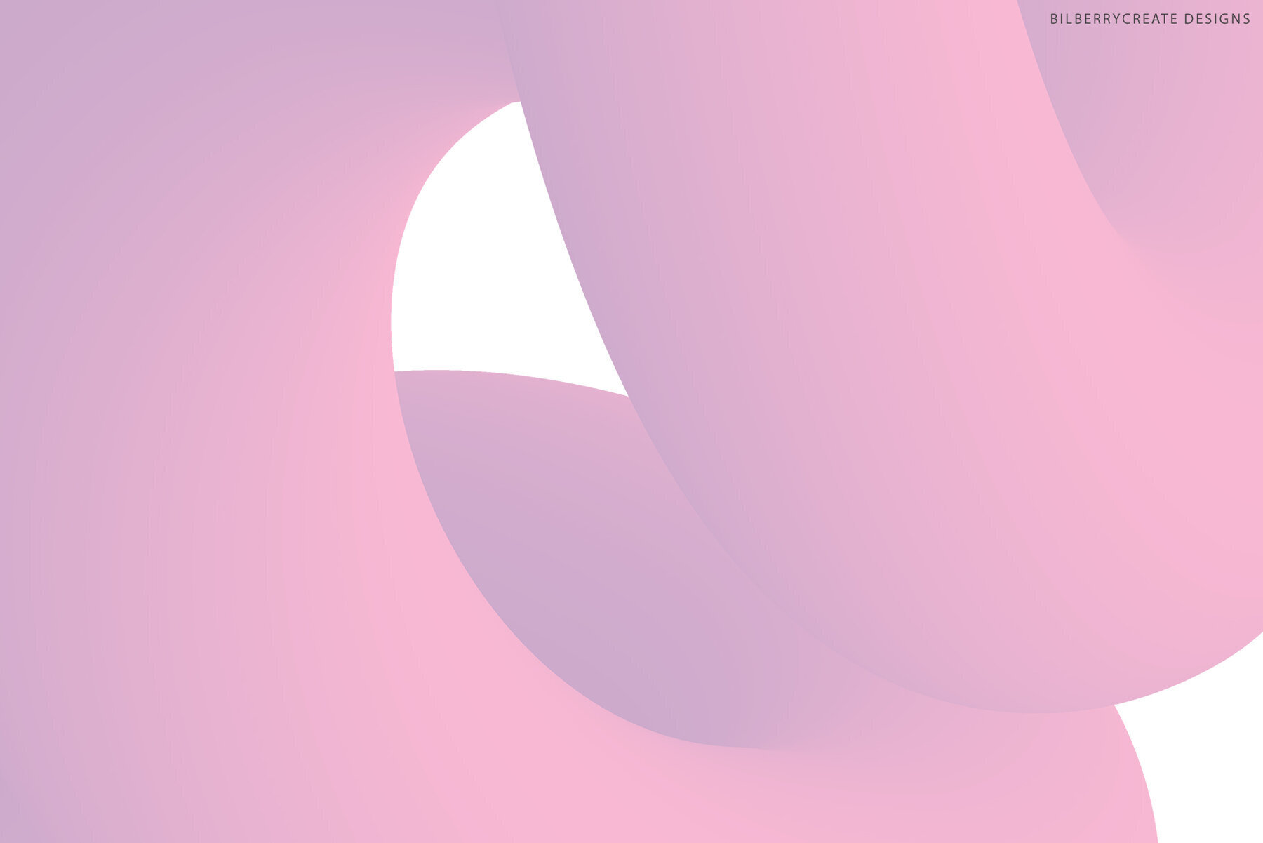 Pastel Abstract Forms 3D Gradient Shapes 4
