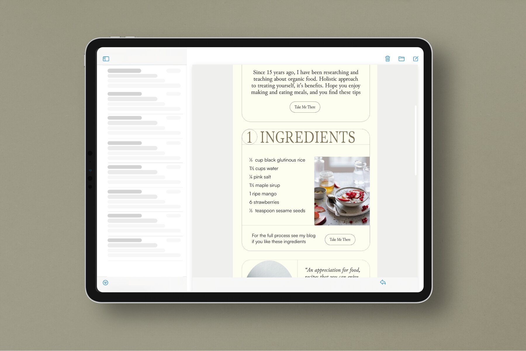 Thyme Newsletter Templates   Canva 4