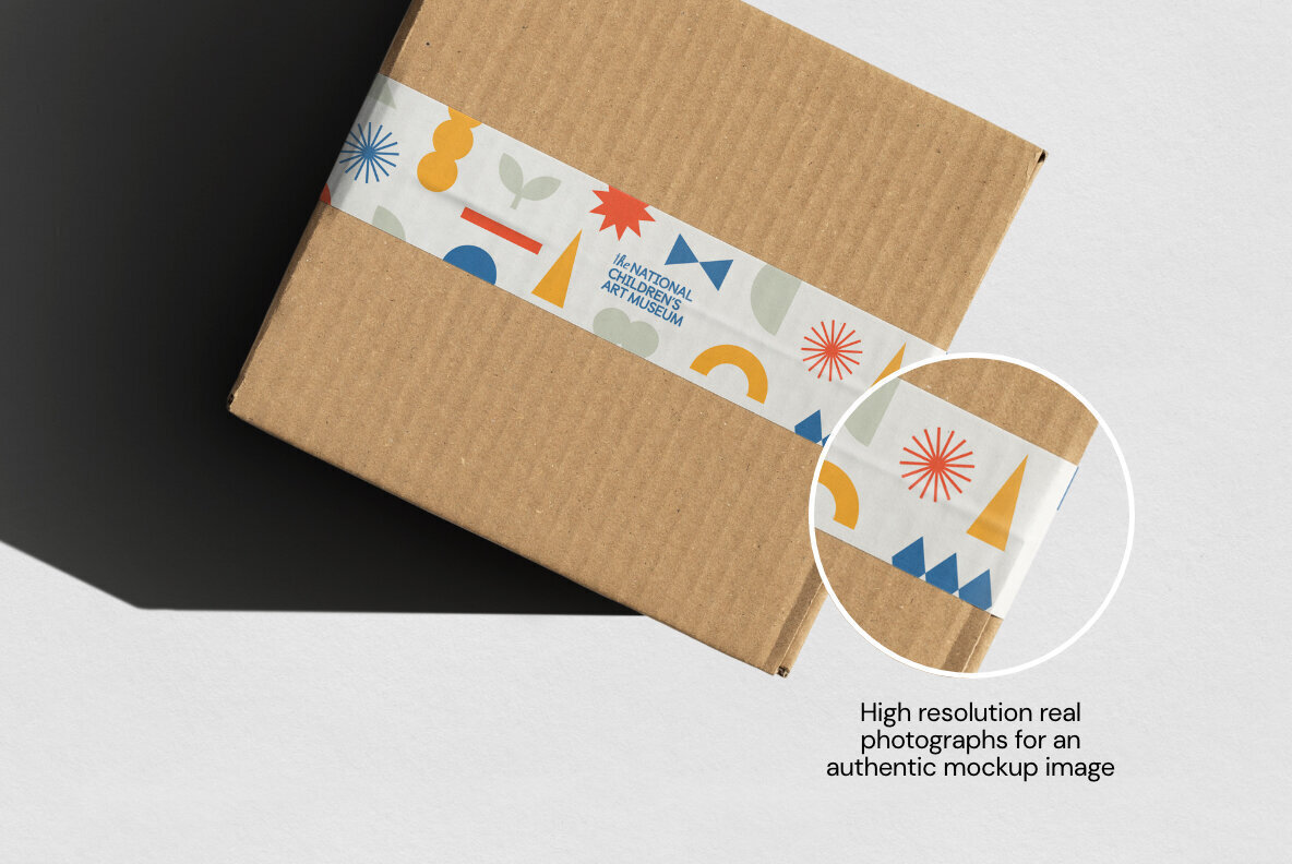 Packaging Tape Mockup 3