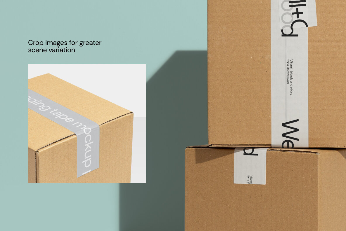 Packaging Tape Mockup 9