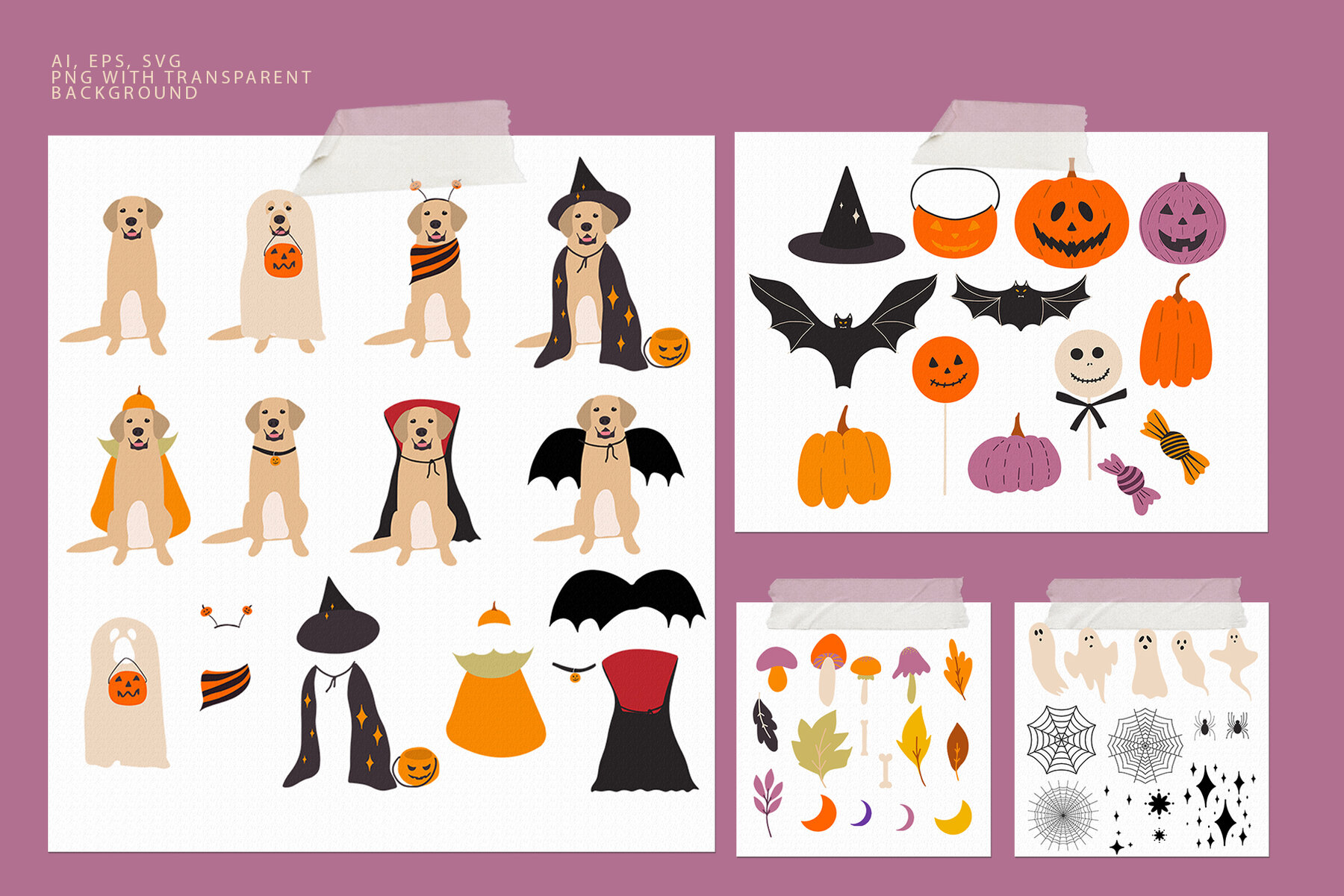 Happy Halloween Art Set 11