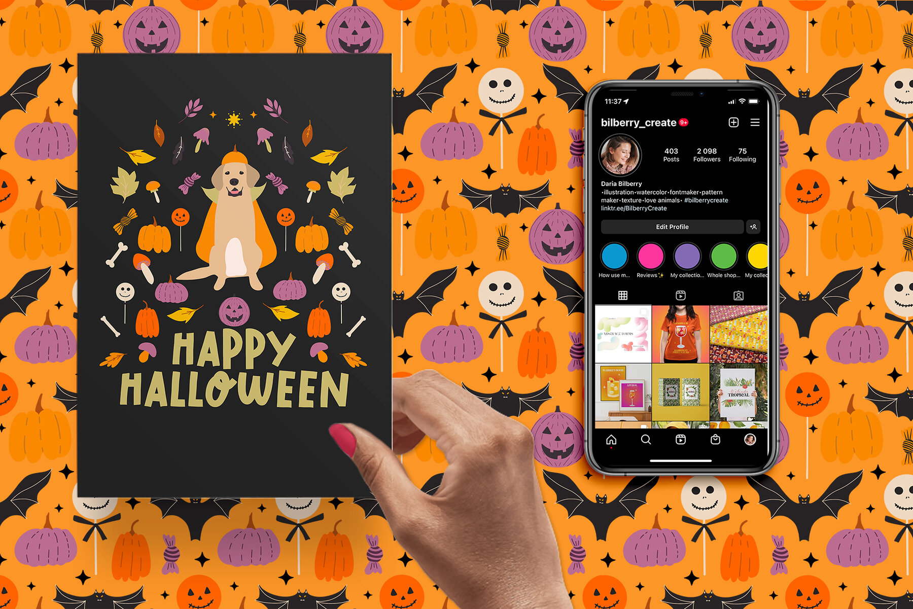 Happy Halloween Art Set 13