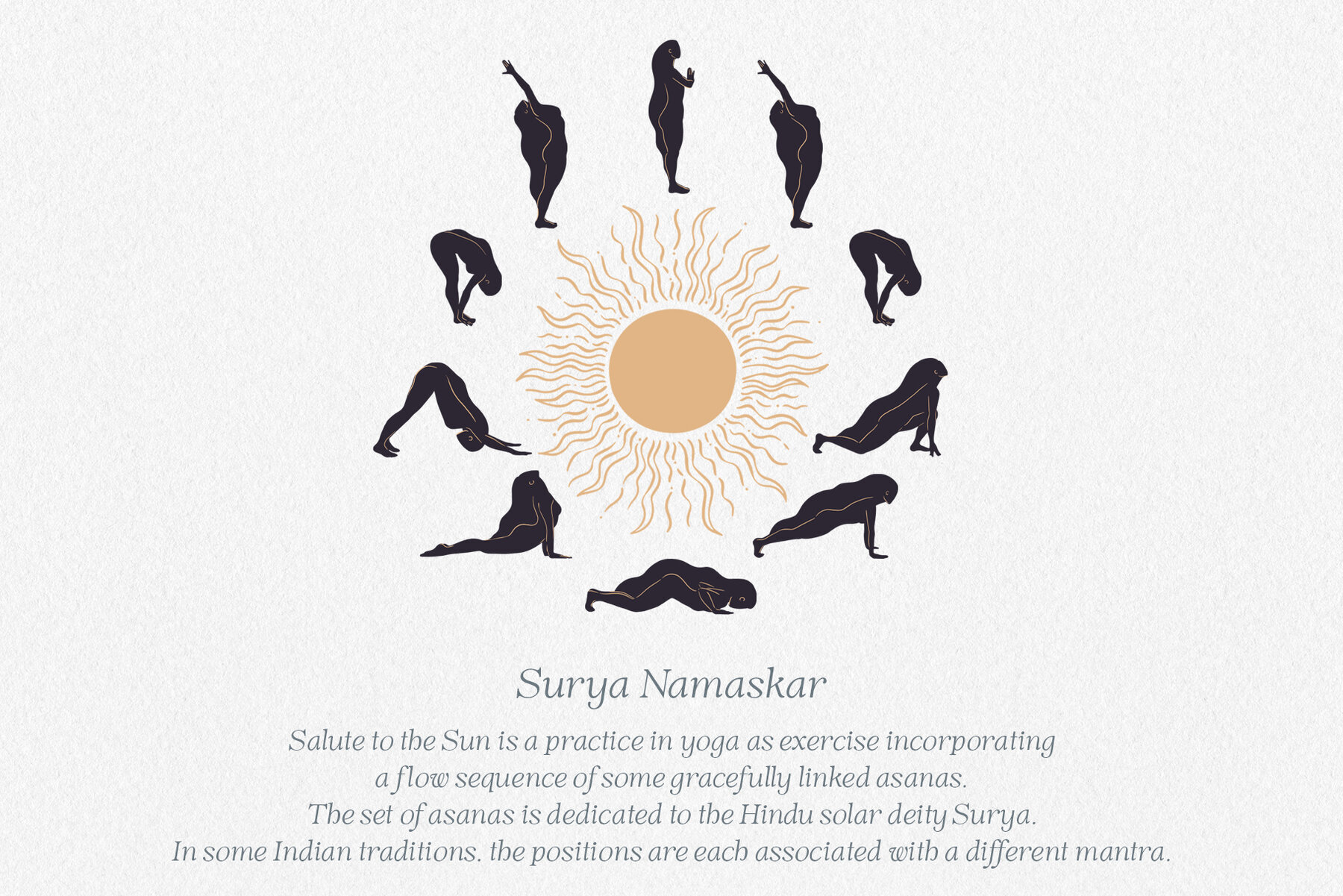 Yoga Illustration Vector Set 5